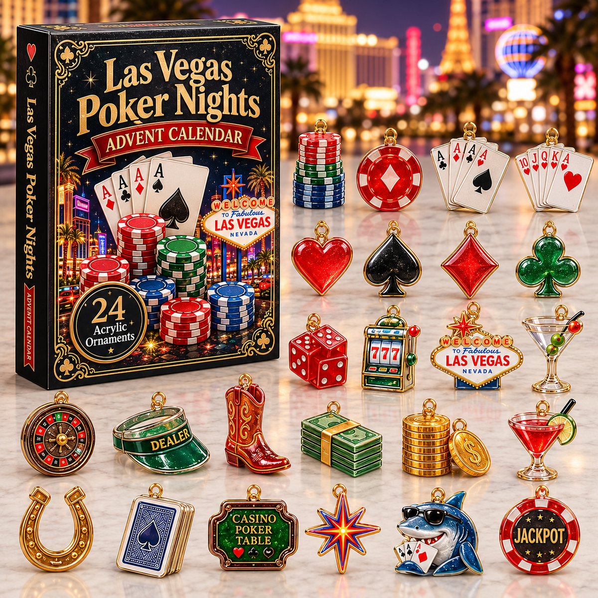 Caitriona | Las Vegas Poker Adventskalender Weihnachtsgeschenke