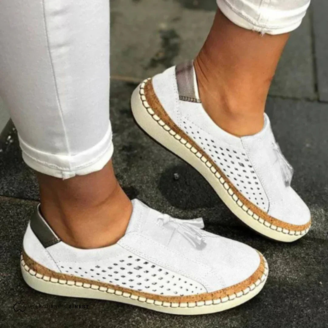 Maeve | Strukturierte Sneakers mit gepolsterter Sohle Damen