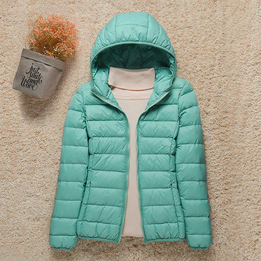 Brantley | Winterjacke Damen Gesteppt mit Kapuze und Reißverschluss