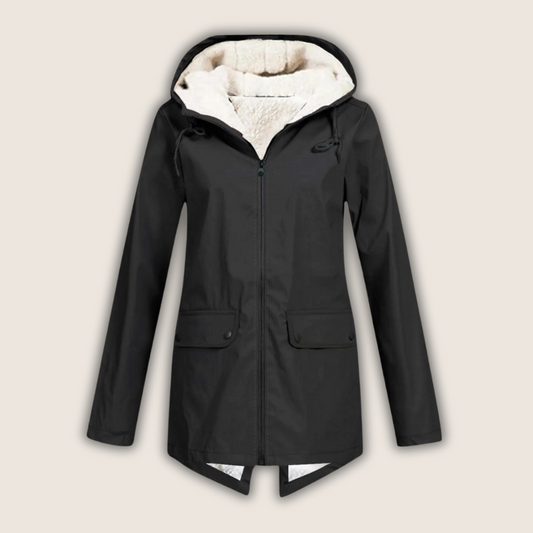 Freja | Wasserdichte Regenjacke mit Kapuze für Damen