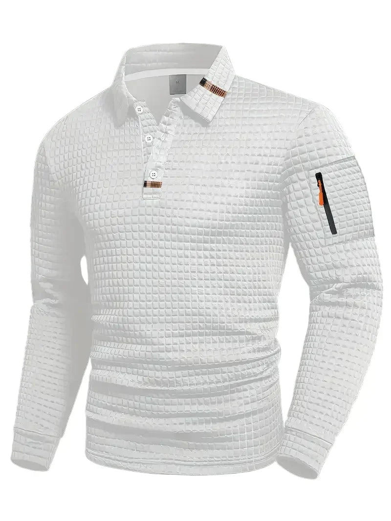 Miles | Gesteppter Herren Pullover mit lockerer Passform