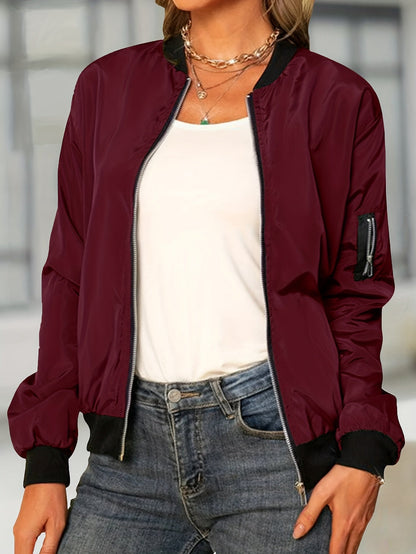 Chloé | Bomber Jacket mit Reißverschluss für Damen