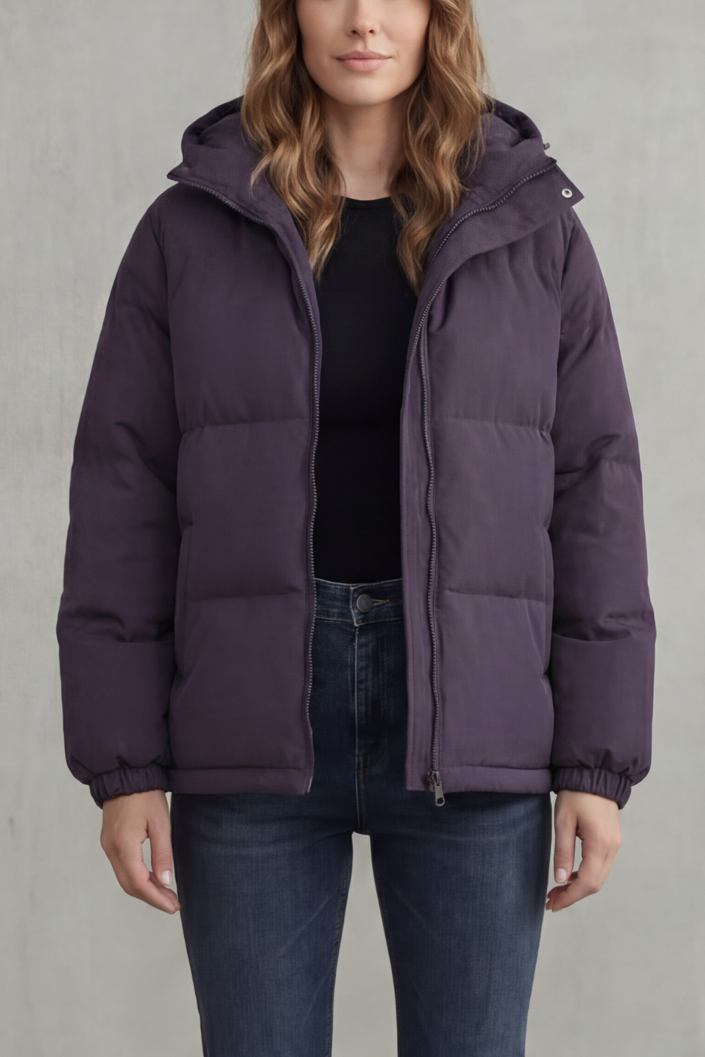 Lysbeth | Winterjacke Damen Gesteppt mit Kapuze