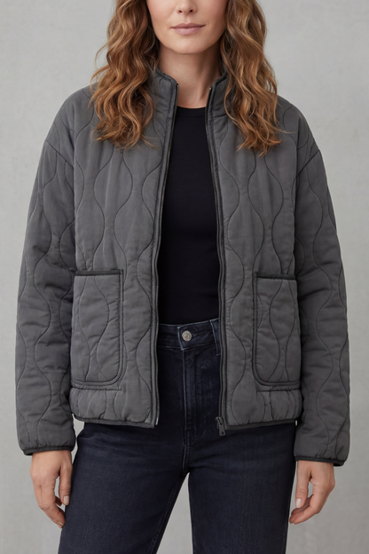 Anneliese | Pufferjacke Damen Gesteppt mit Stehkragen