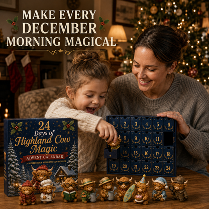 Lenora | Adventskalender Weihnachtsgeschenke Hochlandrind Figuren