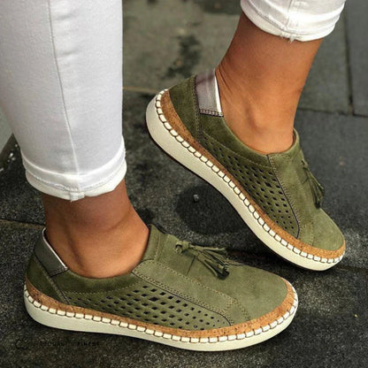 Maeve | Strukturierte Sneakers mit gepolsterter Sohle Damen