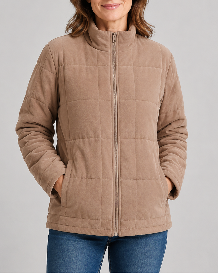 Journey | Gesteppte Jacke mit Stehkragen für Damen