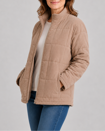 Journey | Gesteppte Jacke mit Stehkragen für Damen