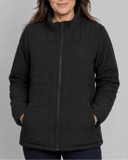 Journey | Gesteppte Jacke mit Stehkragen für Damen