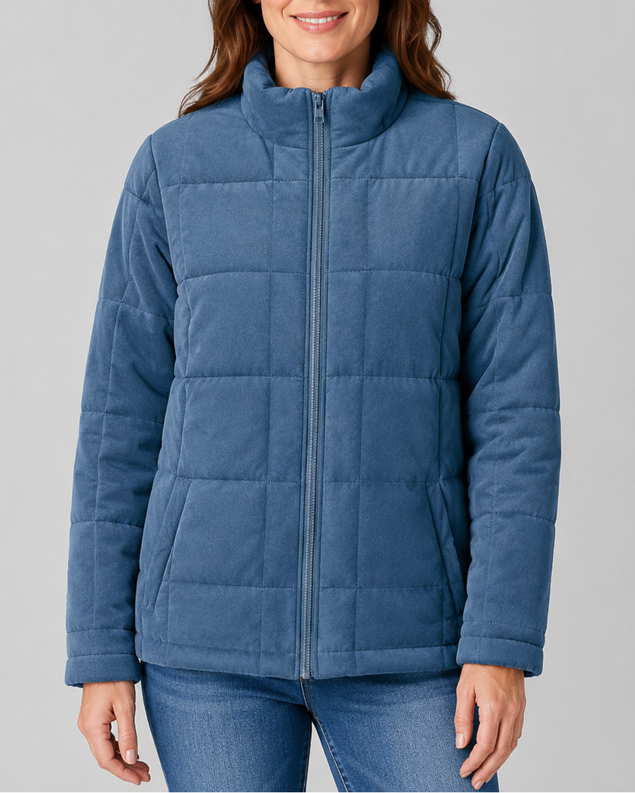 Journey | Gesteppte Jacke mit Stehkragen für Damen