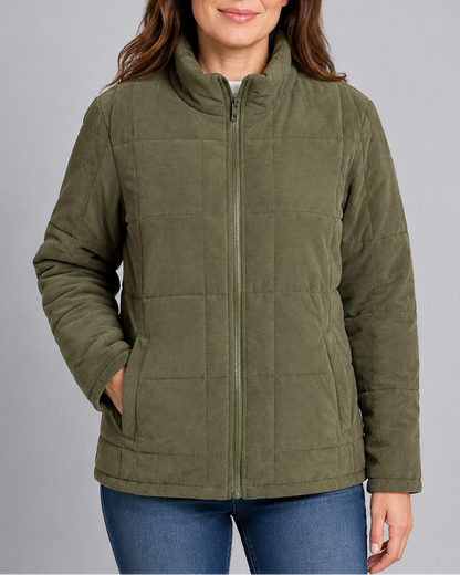 Journey | Gesteppte Jacke mit Stehkragen für Damen