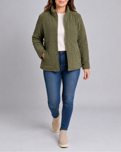 Journey | Gesteppte Jacke mit Stehkragen für Damen