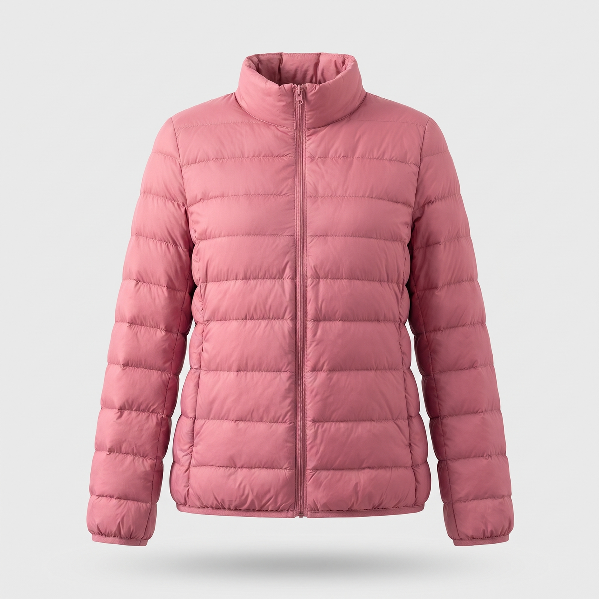 Daphnee | Winterjacke Damen Gesteppt Longline Stehkragen