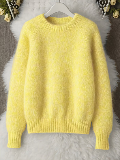 Kastanja | Damen Oversized Strickpullover