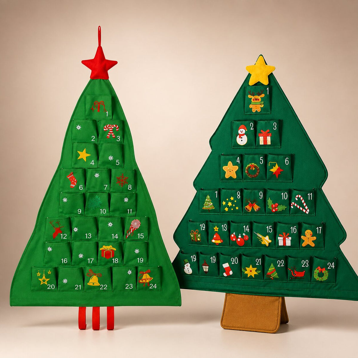 Sabine | Adventskalender Weihnachtsgeschenke Stoff-Tannenbaum