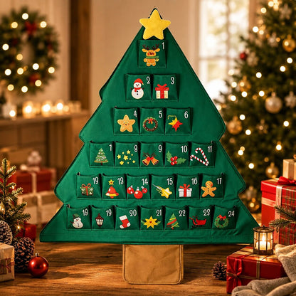 Sabine | Adventskalender Weihnachtsgeschenke Stoff-Tannenbaum