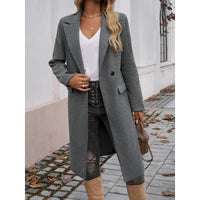 Saskia | Eleganter Longline Blazer Mantel für Damen