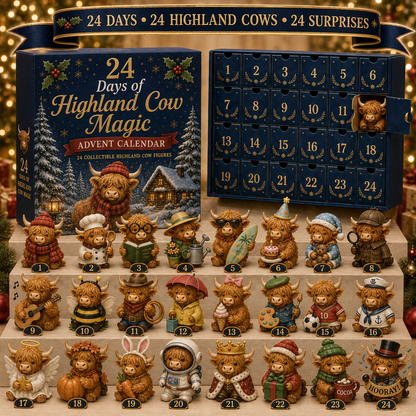 Lenora | Adventskalender Weihnachtsgeschenke Hochlandrind Figuren