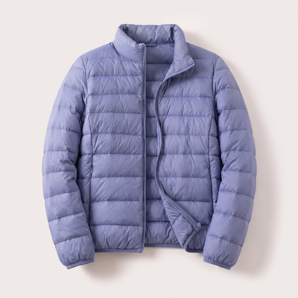 Daphnee | Winterjacke Damen Gesteppt Longline Stehkragen