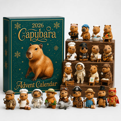 Hiltje | Adventskalender Weihnachtsgeschenke Capybara 24 Türchen