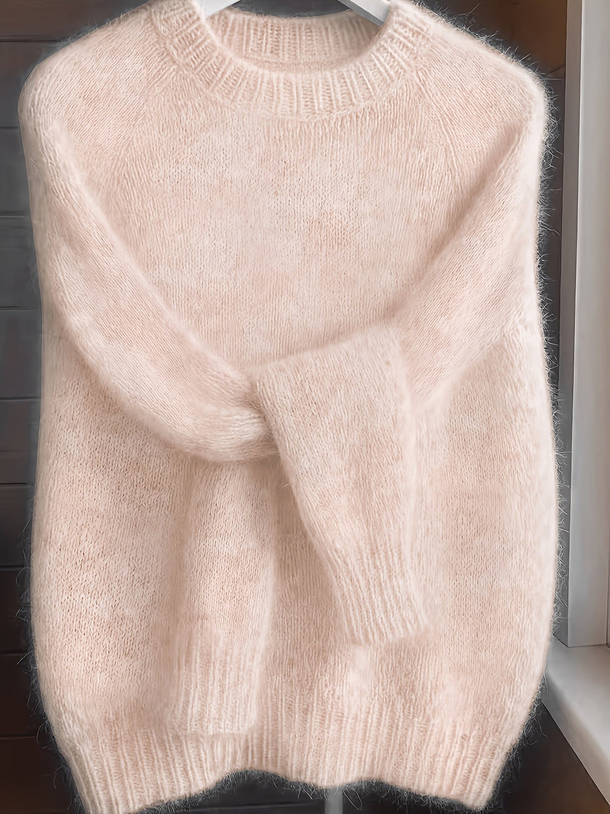 Kastanja | Damen Oversized Strickpullover
