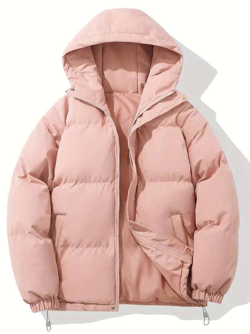 Noemi | Winterjacke mit Kapuze und Reißverschluss für Damen