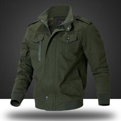 Anders | Robuste Feldjacke mit Stehkragen und Reißverschluss für Herren