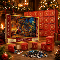 Finnja Adventskalender Weihnachtsgeschenke – 1008 Teile Puzzle
