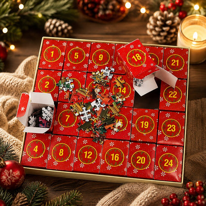 Finnja Adventskalender Weihnachtsgeschenke – 1008 Teile Puzzle